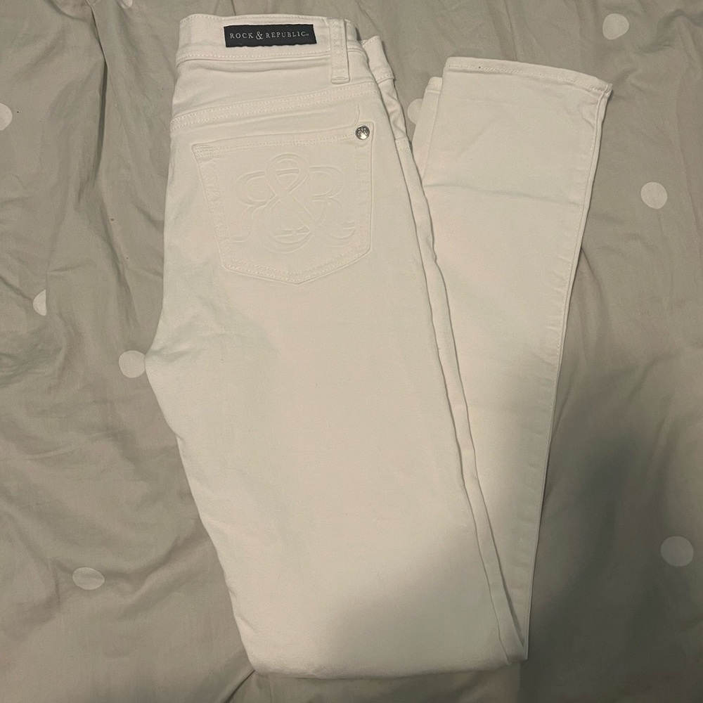 White jeans